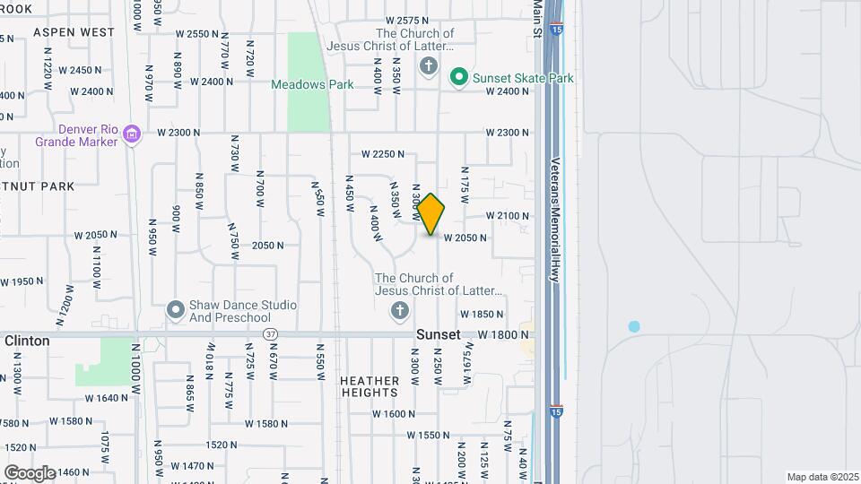2029 N 250 W, Unit 4 Map and Location Details