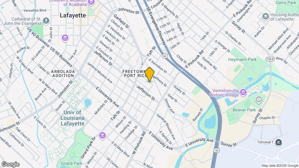 836 Stewart St Map and Location Details