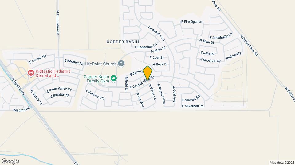 4118 E Morenci Rd Map and Location Details