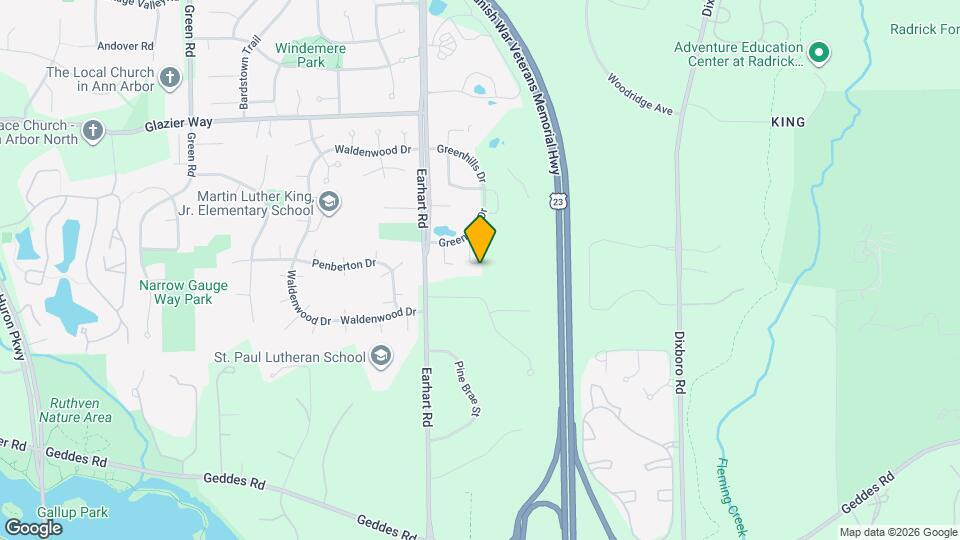 758 Greenhills Dr Map and Location Details