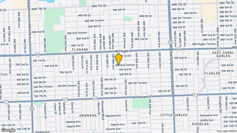 4752 SW 2nd Ter Mapa y Detalles de la Ubicación