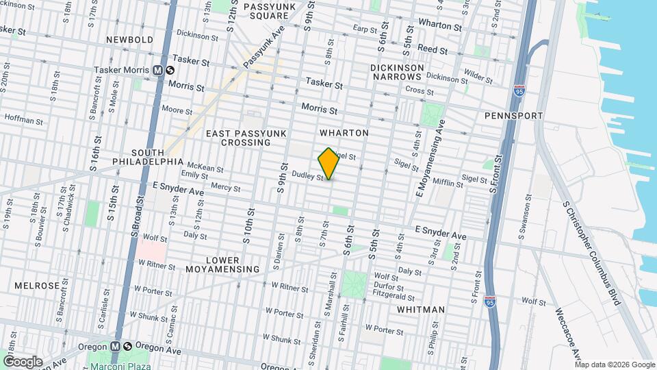 1932 S 7th St Map and Location Details