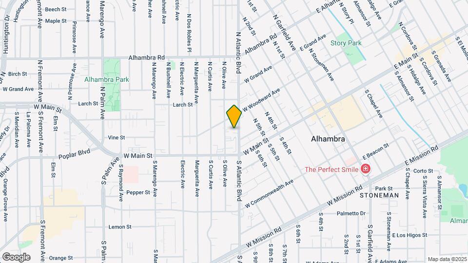 115-119 N Atlantic Blvd Map and Location Details