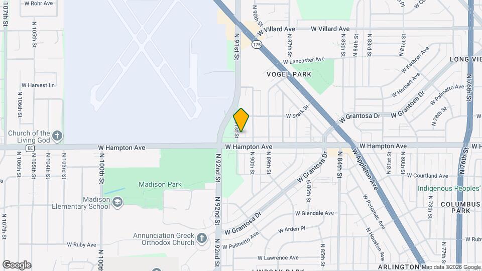 4820 N 91st St Map and Location Details