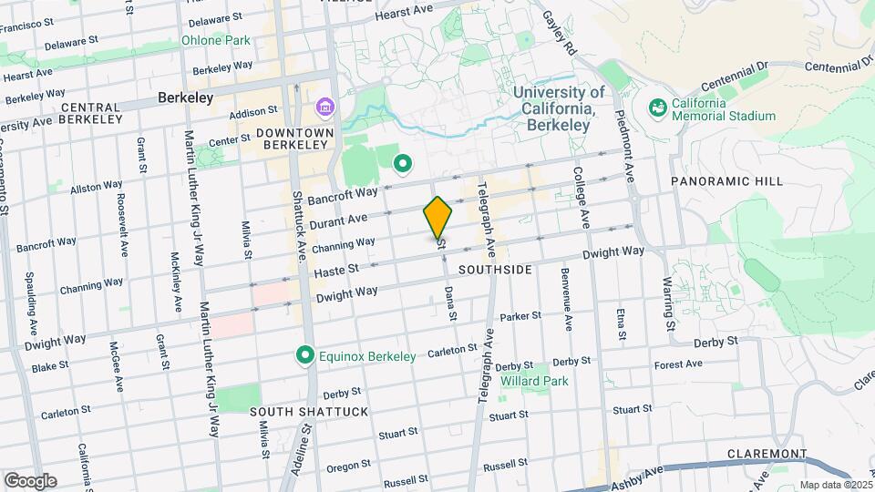 2414 Dana St Map and Location Details