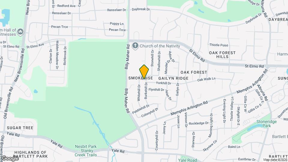 3701 Burkehill Dr Mapa y Detalles de la Ubicación