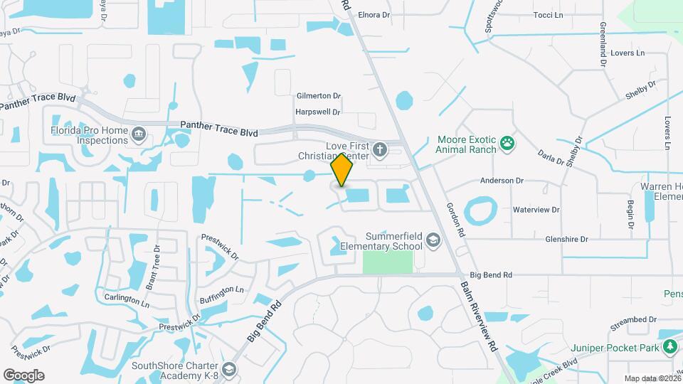 11737 Summer Springs Dr Map and Location Details