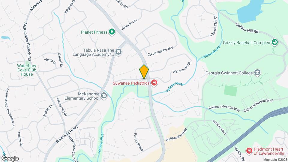 505 Oxford Crest Ct NW Map and Location Details