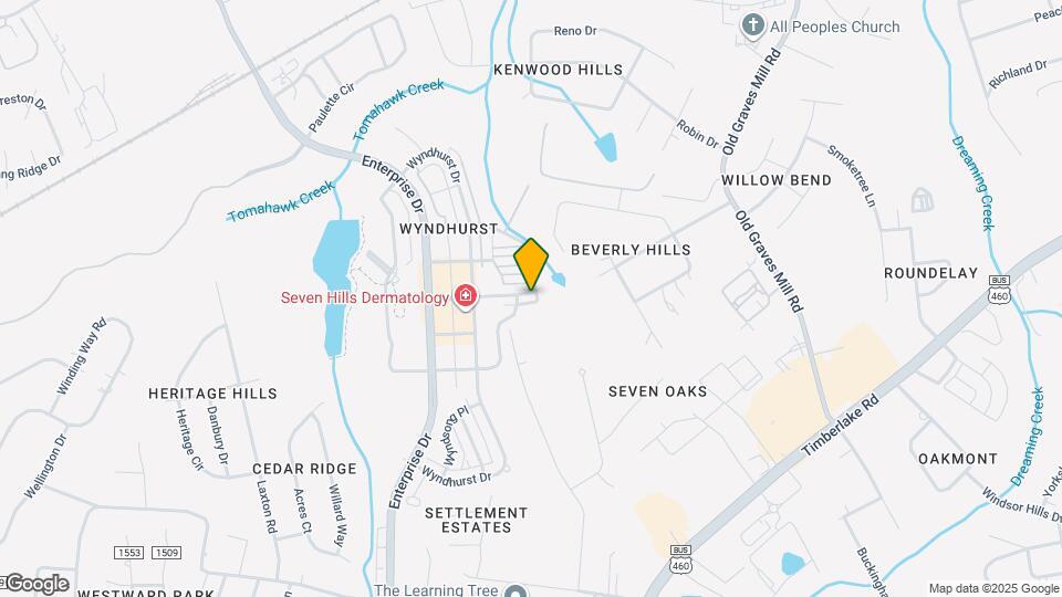 515 Northwynd Cir Map and Location Details