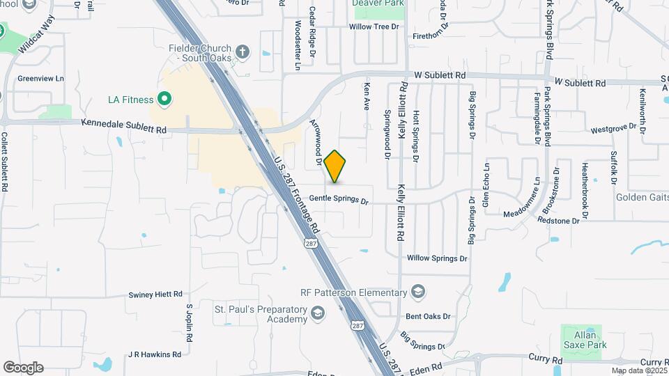 4508 Timber Run Dr Map and Location Details
