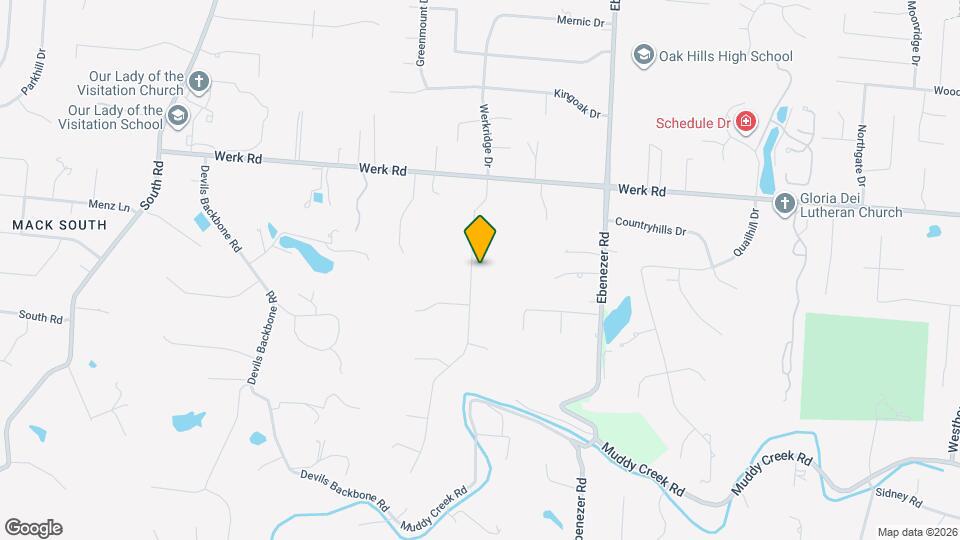 2964 Werkridge Dr Map and Location Details