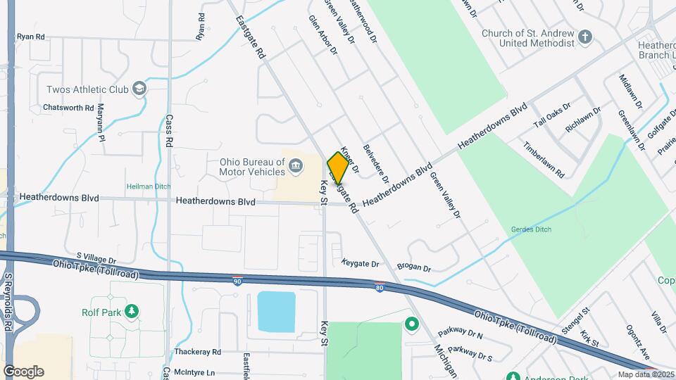 2450 Eastgate Rd Map and Location Details