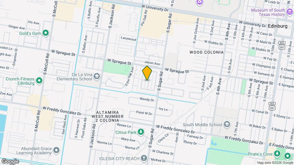 1101 Stonehaven Blvd, Unit 2 Map and Location Details