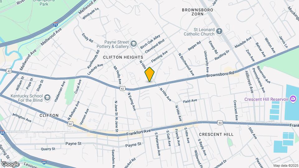 2505 Brownsboro Rd Map and Location Details