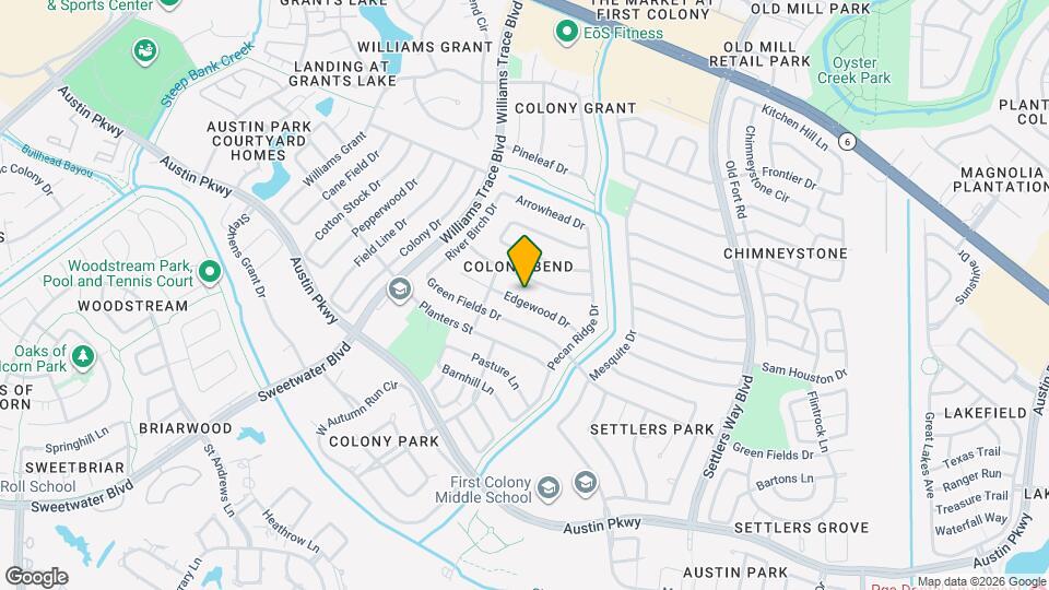 2923 Edgewood Dr Map and Location Details