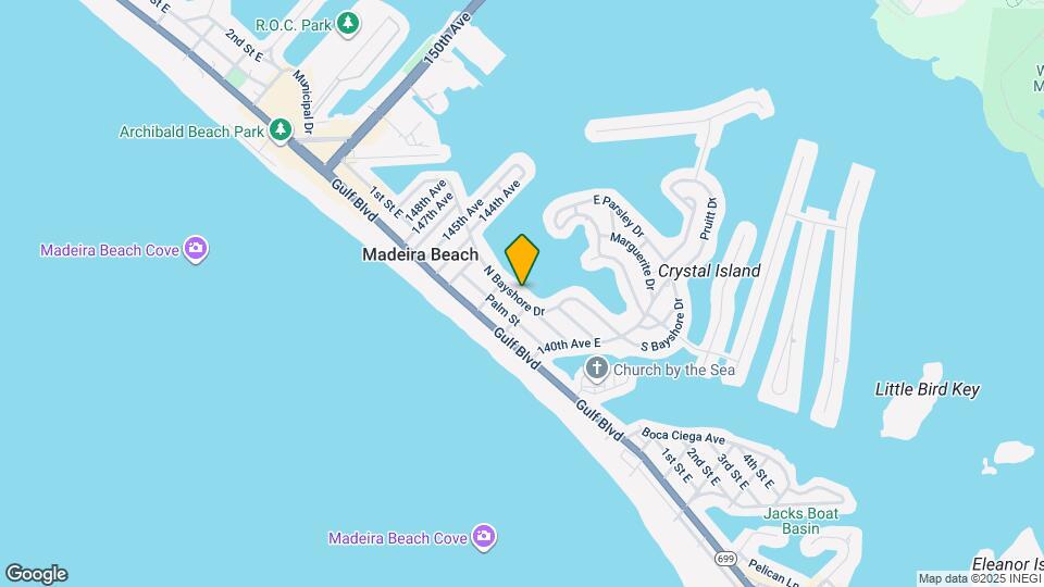 14125 N Bayshore Dr Map and Location Details