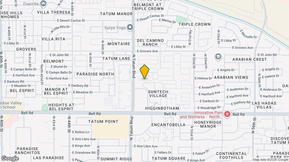 4838 E Helena Dr Map and Location Details