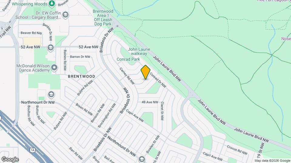 2723 Chalice Rd NW Map and Location Details