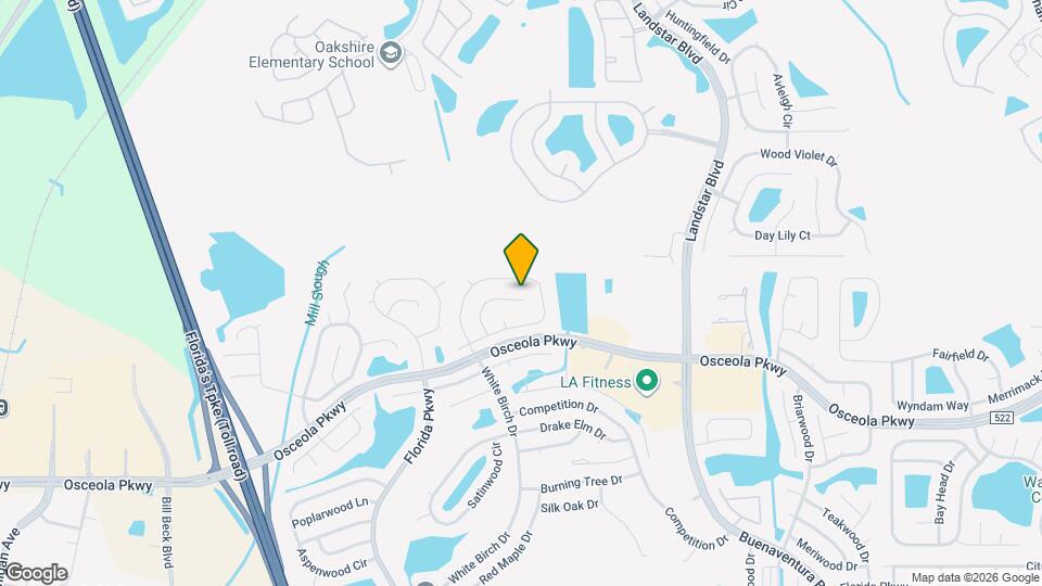 332 Oceanside Ct Map and Location Details