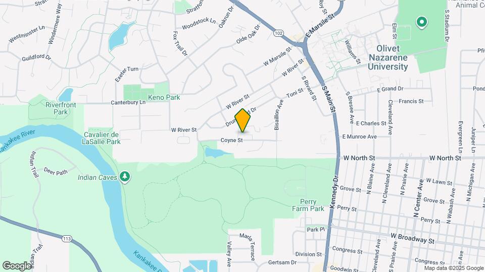 591 Coyne St Map and Location Details