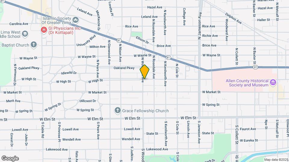 140-150 N Woodlawn Ave Map and Location Details