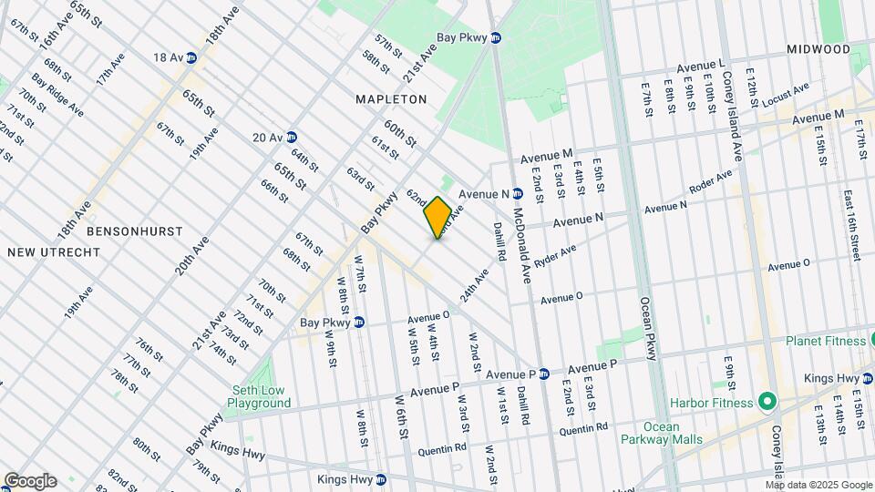 6301 23rd Ave Mapa y Detalles de la Ubicación