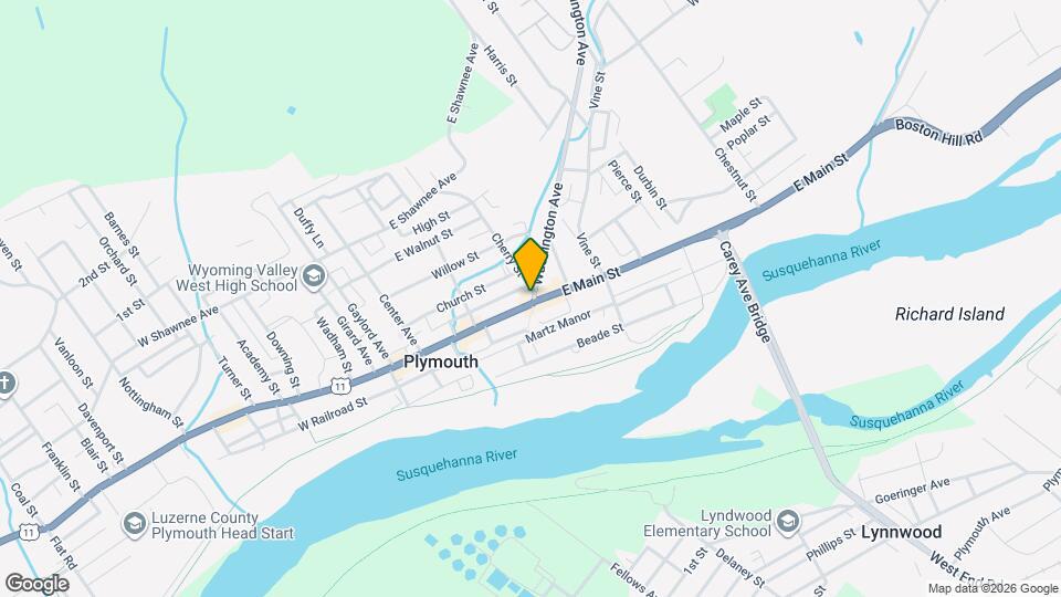 177 E Main St Map and Location Details