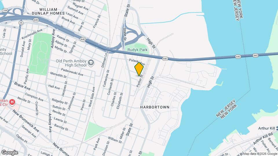 723 Parker St Map and Location Details