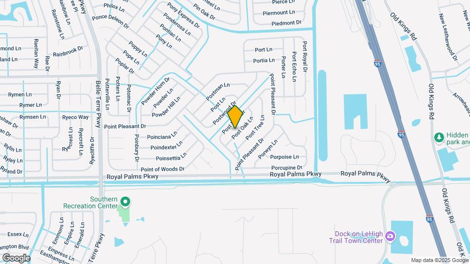 11 Post Oak Ln Map and Location Details