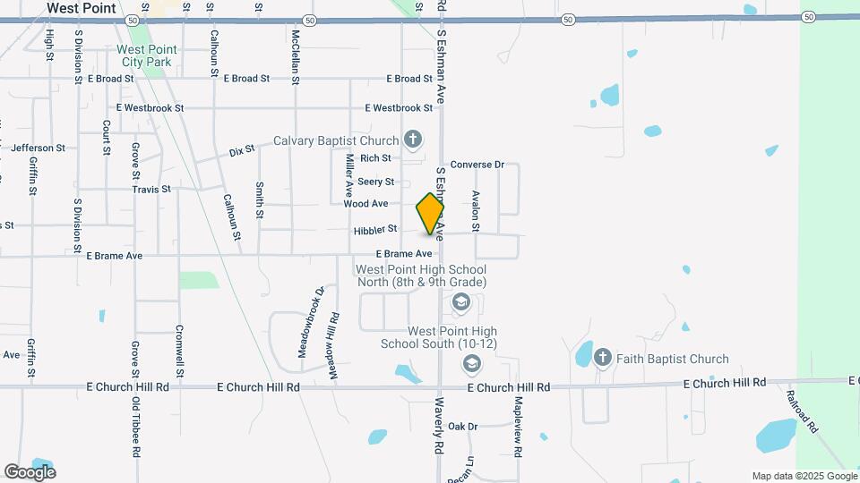 405 S Eshman Ave Map and Location Details