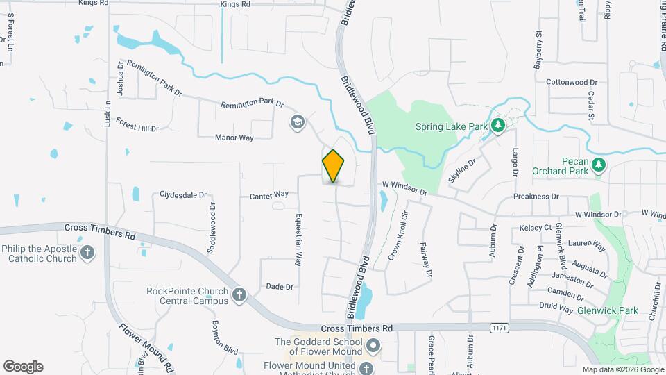 4601 Morningstar Dr Map and Location Details