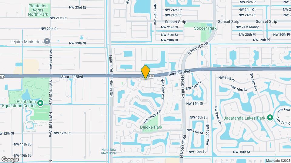 1741 NW 107th Way Map and Location Details