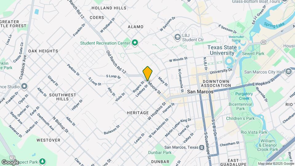 507 Moore St Map and Location Details