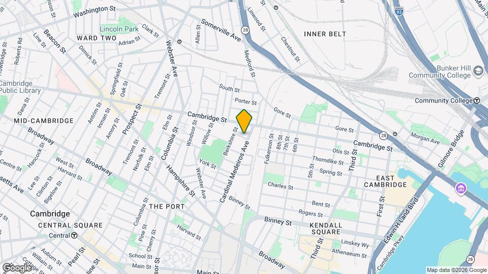 5 Marcella St, Unit B1 Map and Location Details