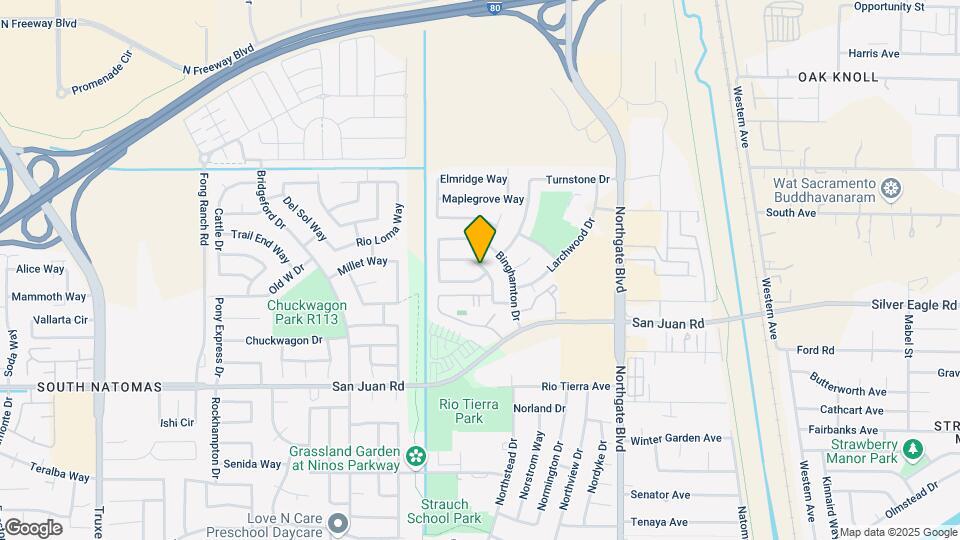 3426 Rancho Rio Way Map and Location Details
