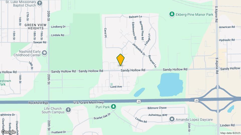 2930 Sandy Hollow Rd Mapa y Detalles de la Ubicación
