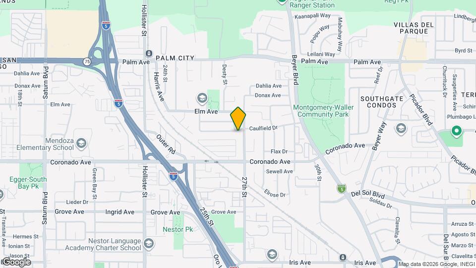 2683 Caulfield Dr Map and Location Details