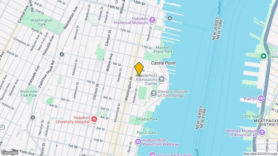 820 Hudson St Mapa y Detalles de la Ubicación