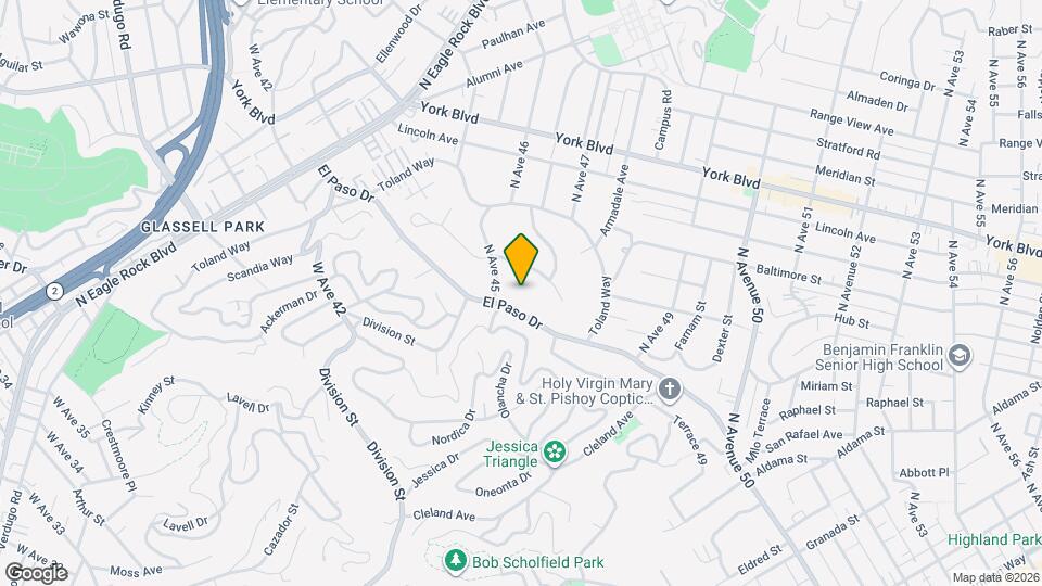 1130 El Paso Dr Map and Location Details