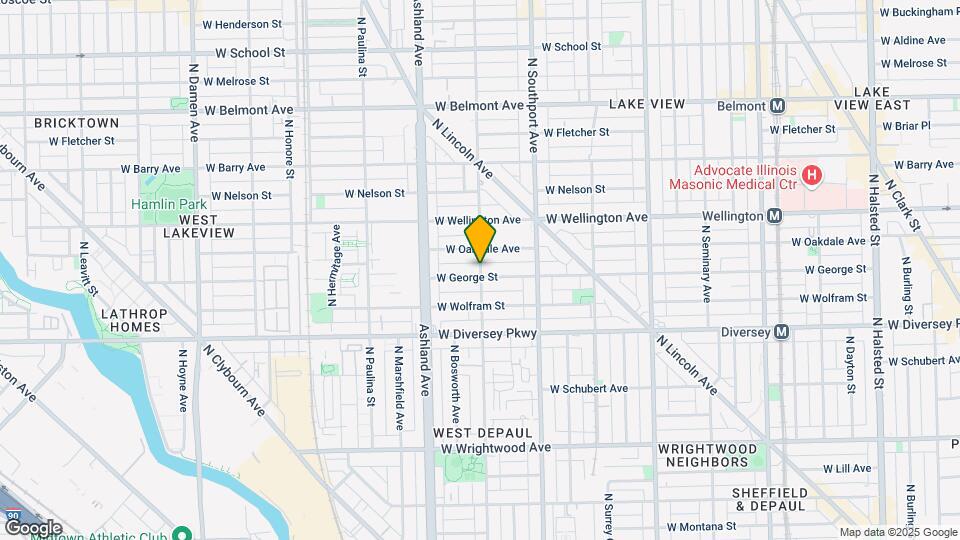 2906 N Greenview Ave Map and Location Details