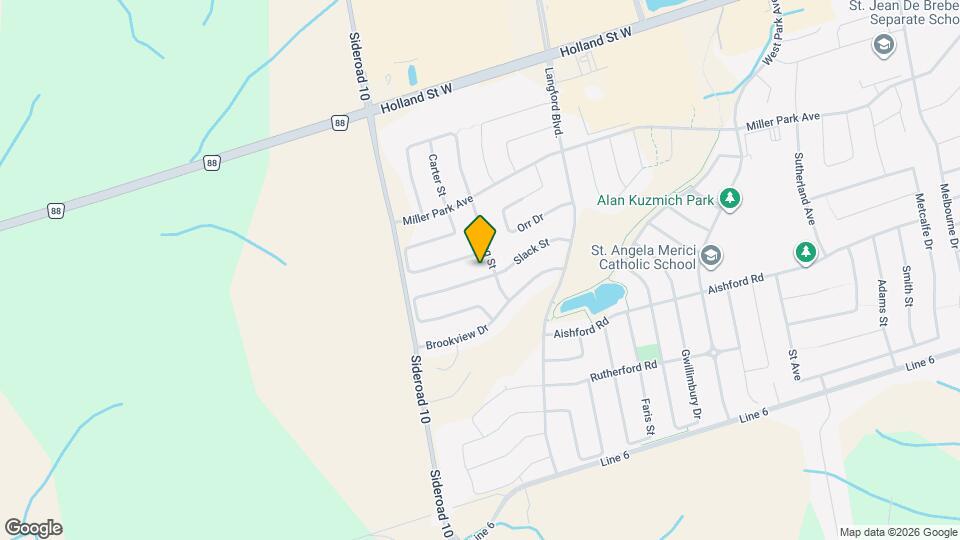 10 Hopkins Cres Map and Location Details