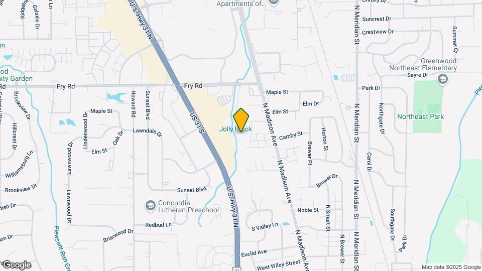 811 Riverside Dr Map and Location Details