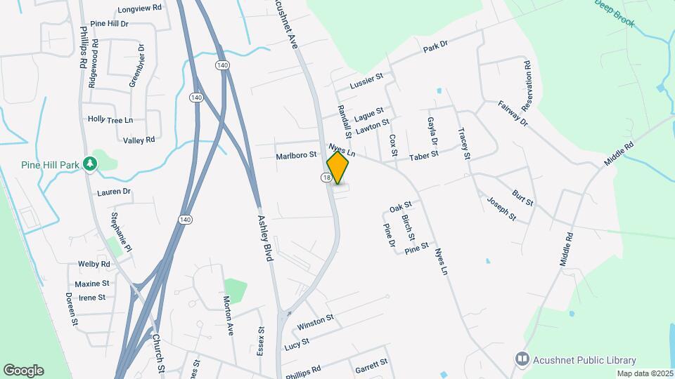 3300 Acushnet Ave Map and Location Details