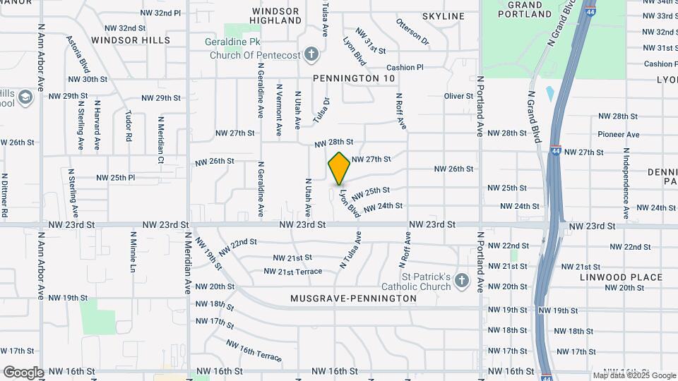 2617 N Lyon Blvd Map and Location Details