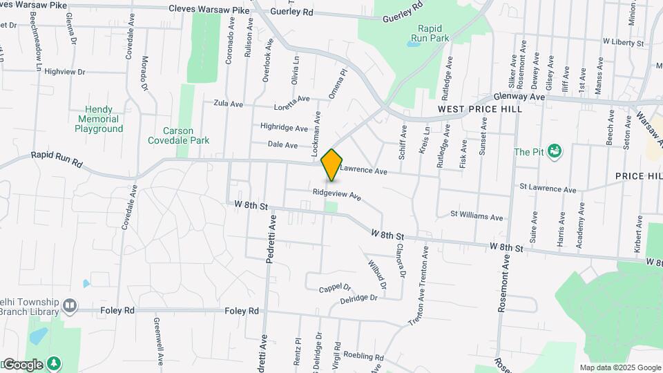 834 Hermosa Ave Mapa y Detalles de la Ubicación