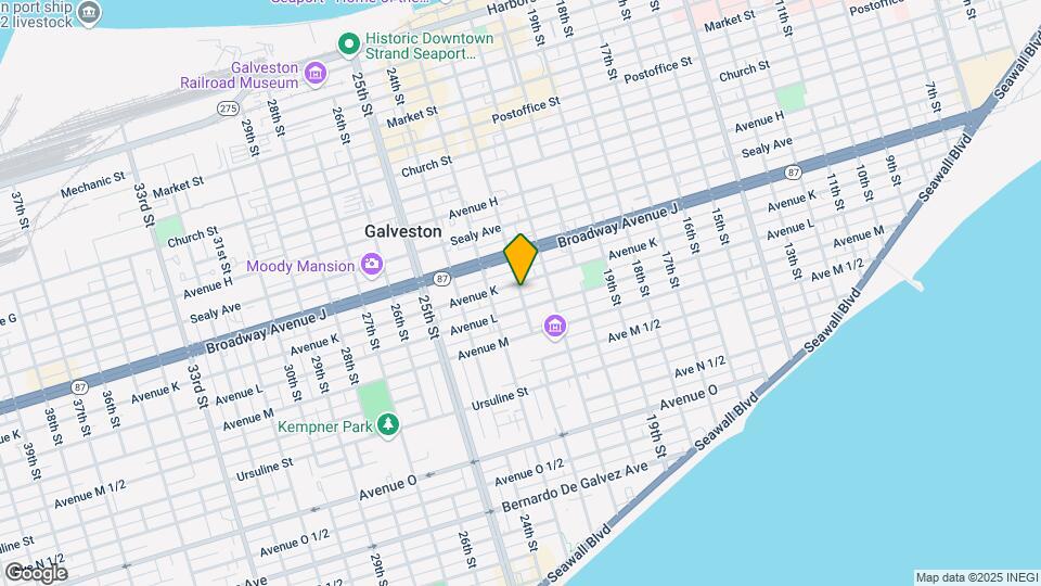 1112 22nd St Map and Location Details