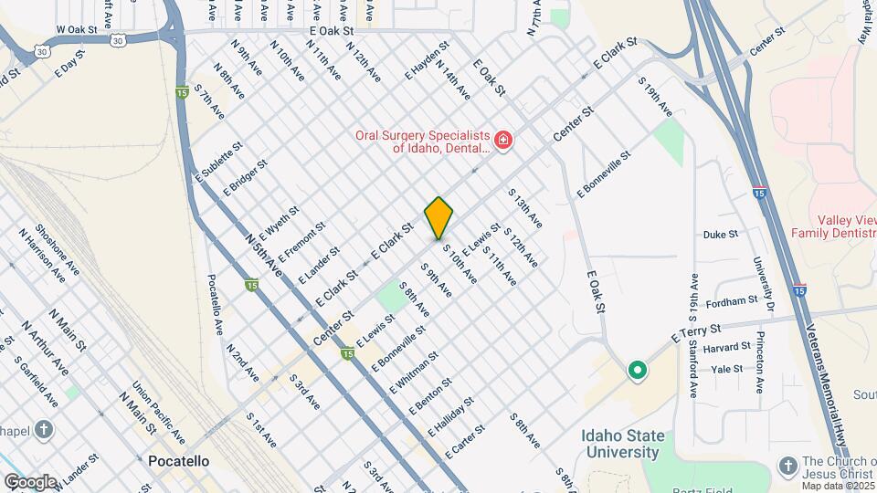 Center Street Mapa y Detalles de la Ubicación