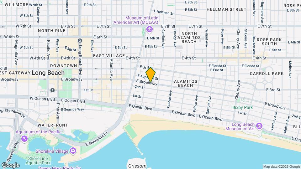 1026-1040 E Broadway Mapa y Detalles de la Ubicación