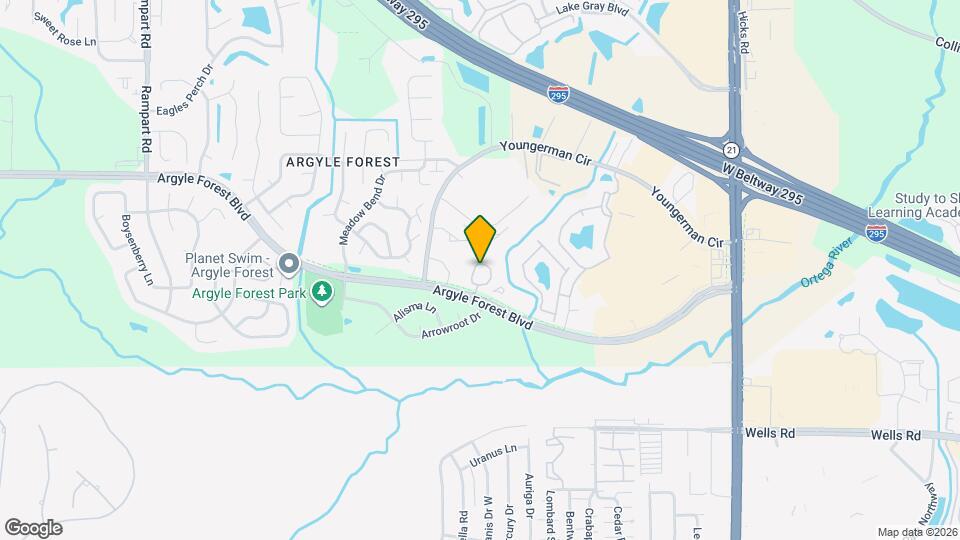 8529 Sturbridge Cir W Map and Location Details