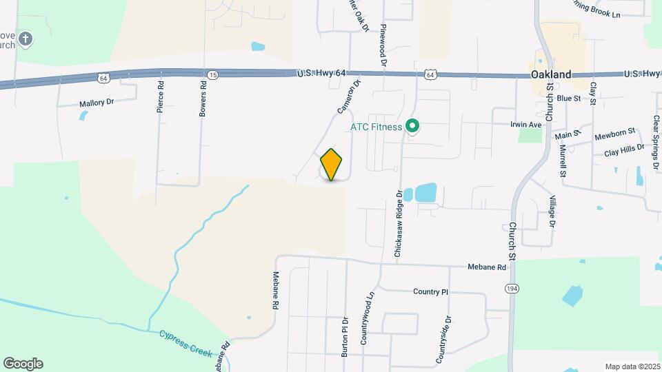240 Winding Creek Dr Map and Location Details